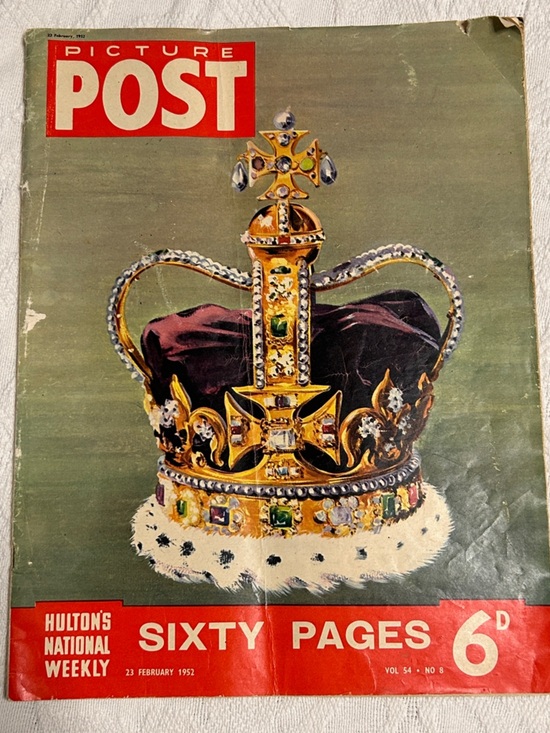 Other - 1952 FEBRUARY 23 PICTURE POST MAGAZINE - ST. EDWARD'S CROWN - NP 3506